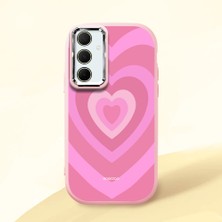 Ucuc Samsung Galaxy A35 Uyumlu Darbe Emici Kamera Korumalı Pembe Silikon Kılıf