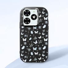 Ucuc Infinix Smart 8/8 Pro Uyumlu Darbe Emici Kamera Korumalı Siyah Silikon Kılıf