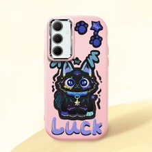 Ucuc Samsung Galaxy A35 Uyumlu Darbe Emici Kamera Korumalı Pembe Silikon Kılıf