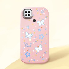 Ucuc Redmi 9C/10A Uyumlu Darbe Emici Kamera Korumalı Pembe Silikon Kılıf