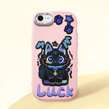 Ucuc iPhone 7/8/se 2020 2022 Uyumlu Darbe Emici Kamera Korumalı Pembe Silikon Kılıf