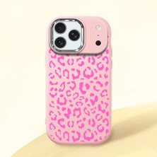 Ucuc iPhone 17 Pro Uyumlu Darbe Emici Kamera Korumalı Pembe Silikon Kılıf