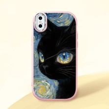 Ucuc iPhone Xs Max Uyumlu Darbe Emici Kamera Korumalı Pembe Silikon Kılıf