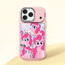 Ucuc iPhone 17 Pro Uyumlu Darbe Emici Kamera Korumalı Pembe Silikon Kılıf