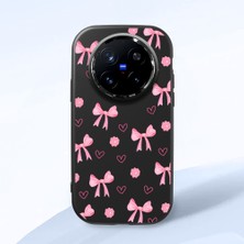 Ucuc Vivo X200 Pro Uyumlu Darbe Emici Kamera Korumalı Siyah Silikon Kılıf