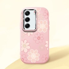 Ucuc Tecno Camon 40(Cm5) Uyumlu Darbe Emici Kamera Korumalı Pembe Silikon Kılıf