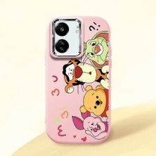 Ucuc Poco C65 Uyumlu Darbe Emici Kamera Korumalı Pembe Silikon Kılıf