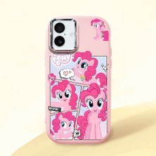 Ucuc iPhone 16 Plus Uyumlu Darbe Emici Kamera Korumalı Pembe Silikon Kılıf