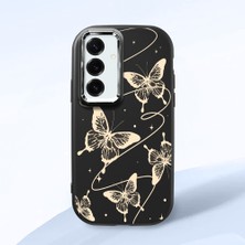 Ucuc Samsung Galaxy S25 Plus Uyumlu Darbe Emici Kamera Korumalı Siyah Silikon Kılıf