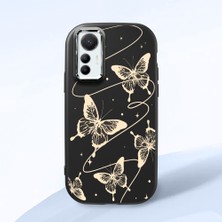 Ucuc Mi 12 Lite Uyumlu Darbe Emici Kamera Korumalı Siyah Silikon Kılıf