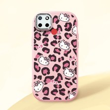 Ucuc Realme C25/C25S Uyumlu Darbe Emici Kamera Korumalı Pembe Silikon Kılıf