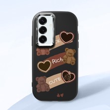 Ucuc Samsung Galaxy S25 Plus Uyumlu Darbe Emici Kamera Korumalı Siyah Silikon Kılıf