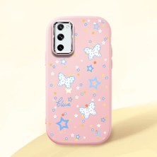 Ucuc Samsung Galaxy S20 Fe 4g/5g Uyumlu Darbe Emici Kamera Korumalı Pembe Silikon Kılıf