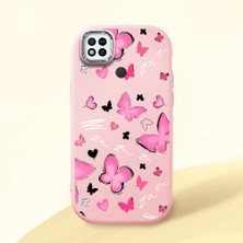 Ucuc Redmi 9C/10A Uyumlu Darbe Emici Kamera Korumalı Pembe Silikon Kılıf