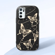 Ucuc Oppo A16/A16S Uyumlu Darbe Emici Kamera Korumalı Siyah Silikon Kılıf