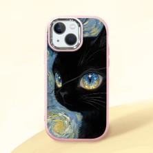 Ucuc iPhone 13 Mini Uyumlu Darbe Emici Kamera Korumalı Pembe Silikon Kılıf