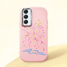 Ucuc Samsung Galaxy A16 4g/5g Uyumlu Darbe Emici Kamera Korumalı Pembe Silikon Kılıf