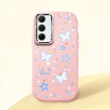 Ucuc Samsung Galaxy A35 Uyumlu Darbe Emici Kamera Korumalı Pembe Silikon Kılıf