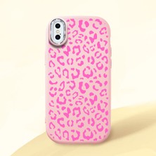 Ucuc iPhone X/xs Uyumlu Darbe Emici Kamera Korumalı Pembe Silikon Kılıf
