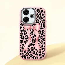 Ucuc Redmi 13/13X Uyumlu Darbe Emici Kamera Korumalı Pembe Silikon Kılıf