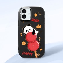 Ucuc iPhone 16 Plus Uyumlu Darbe Emici Kamera Korumalı Siyah Silikon Kılıf