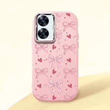 Ucuc Realme C55 Uyumlu Darbe Emici Kamera Korumalı Pembe Silikon Kılıf