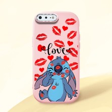 Ucuc iPhone 7 Plus/8 Plus Uyumlu Darbe Emici Kamera Korumalı Pembe Silikon Kılıf