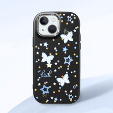 Ucuc iPhone 13 Mini Uyumlu Darbe Emici Kamera Korumalı Siyah Silikon Kılıf