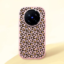 Ucuc Vivo X200 Pro Uyumlu Darbe Emici Kamera Korumalı Pembe Silikon Kılıf