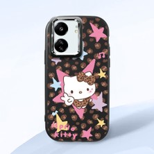 Ucuc Poco C65 Uyumlu Darbe Emici Kamera Korumalı Siyah Silikon Kılıf