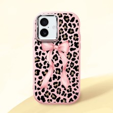 Ucuc iPhone 16 Uyumlu Darbe Emici Kamera Korumalı Pembe Silikon Kılıf