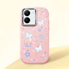 Ucuc Vivo Y36 4g/5g Uyumlu Darbe Emici Kamera Korumalı Pembe Silikon Kılıf