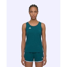 Kappa Laura Tank Kadın Yeşil Regular Atlet