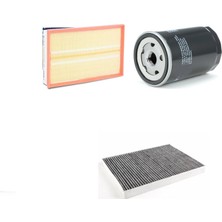 Sardes Filtre Seti Volkswagen Bora 1.6 Benzinli 101-102 Beygir 3lü Hava + Yağ F. + Polen