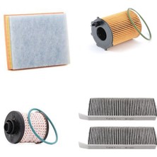 Sardes Filtre Seti Peugeot 3008 5008 1.6 Bluehdı 120 Bg 4lü Hava + Yağ F. + Yakıt + Polen