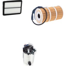 Sardes Filtre Seti Nissan X-Trail 1.6 Dci Dizel 2014+ 3lü Hava + Yağ F. + Yakıt Filtre