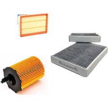 Sardes Filtre Seti Peugeot 2008 1.6 Hdı 92 Bg 3lü Hava + Yağ F. + Polen