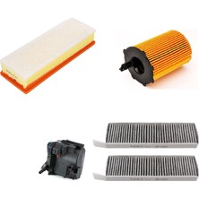 Sardes Filtre Seti Peugeot 3008 5008 1.6 Hdı 110 Bg 4lü Hava + Yağ F. + Yakıt + Polen