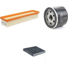 Sardes Filtre Seti Renault Symbol Iı 1.2 16V Benzinli 3lü Hava + Yağ F. + Polen