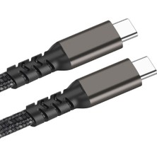 Zore 2.jenerasyon Type-C To Type-C Usb3.2 Pd Data Kablosu 100W 20GBPS 4K@60Hz 0.5 Metre