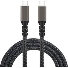 Zore 2.jenerasyon Type-C To Type-C Usb3.2 Pd Data Kablosu 100W 20GBPS 4K@60Hz 1 Metre