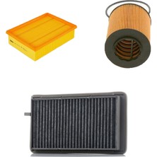 Sardes Filtre Seti Bmw 3 Serisi E36 328 I Benzin 1996-1998 Klimalı 3lü Hava + Yağ F. + Polen