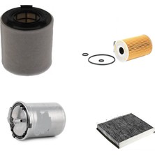 Sardes Filtre Seti Skoda Fabia 1.6 Tdi 2011-2014 Dizel 4lü Hava + Yağ F. + Yakıt + Polen