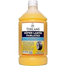 SHC4200 Terlans Lastik Parlatıcı 1 Litre &amp; Uygulama Süngeri Tire Cleaner Extra Glossy