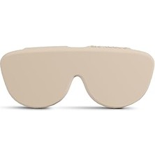 SHC4200 Katlanabilir Silikon Gözlük Kılıfı Bej