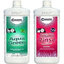 SHC4200 Cassettechemicals Karavan-Tekne Tuvalet Kimyasalı-Atık Parçalayıcı Koku 2'li Set