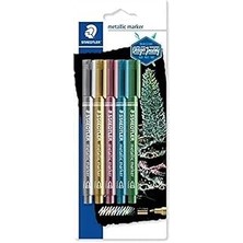 SHC4200 Staedtler 8323S Bk5 Metalik Markör 5'li Set