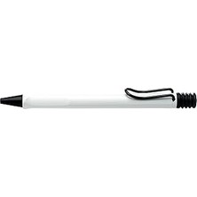 SHC4200 Lamy Safari Tukenmez Kalem Siyah Renk Klips Beyaz