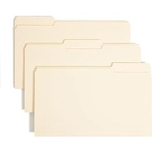 SHC4200 Smead Iç Dosya Klasörü, 1/3-Kesim Sekmesi, Yasal Boyut, Manila, Kutu Başına 100 (15230)