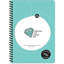 SHC4200 A5 Spiralli Akademik Ajanda - Parlamak Için Doğmuşum